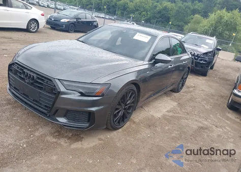 2022 Audi A6 Premium Plus 55 Tfsi Quattro S Tronic из США, поврежденный, VIN WAUL2BF28NN023383